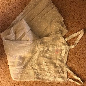 Free People Ivory Lace Dress